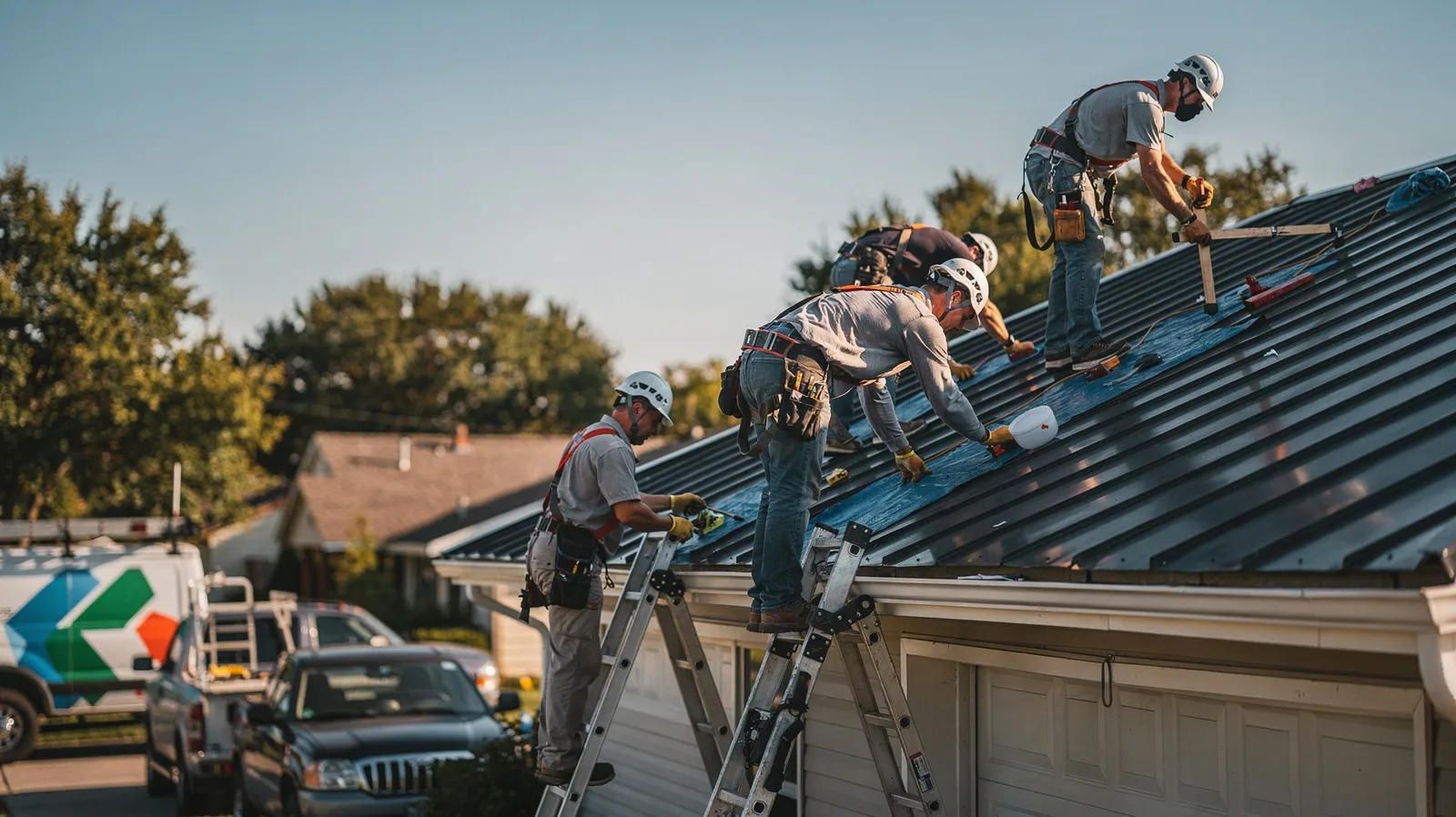 Metal Roof Installation in Sciota, IL near me